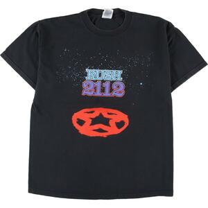 古着 デルタ DELTA RUSH ラッシュ バンドTシャツ バンT メンズL /eaa325544 【SS2309】