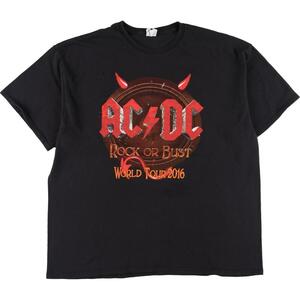 古着 デルタ DELTA AC/DC エーシーディーシー バンドTシャツ バンT メンズXXL /eaa328277 【SS2309】