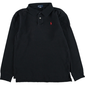  old clothes Ralph Lauren Ralph Lauren POLO by Ralph Lauren polo-shirt with long sleeves lady's XL /eaa328657 [SS2309]