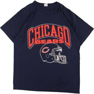 古着 80年代 チャンピオン Champion トリコタグ NFL シカゴベアーズ スポーツプリントTシャツ USA製 メンズM /eaa329976 【SS2309】