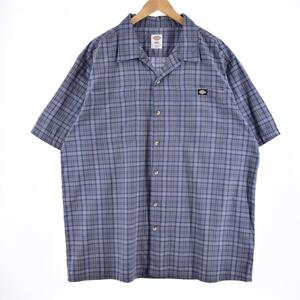 古着 ディッキーズ Dickies 半袖 ボックスシャツ メンズXXL /eaa328901 【SS2309】