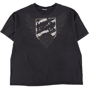 古着 ヘインズ Hanes LINKIN PARK リンキンパーク バンドTシャツ バンT メンズXXL /eaa332263 【SS2309】