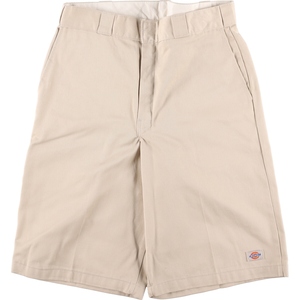 古着 ディッキーズ Dickies ワークショーツ ハーフパンツ メンズw34 /eaa331648 【SS2309】