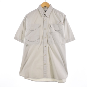 古着 コロンビア Columbia PFG 半袖 フィッシングシャツ メンズXL /eaa332578 【SS2309】