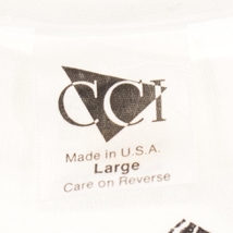 古着 90年代 CCI 大判プリント カレッジTシャツ USA製 メンズL ヴィンテージ /eaa326449 【SS2309】_画像3