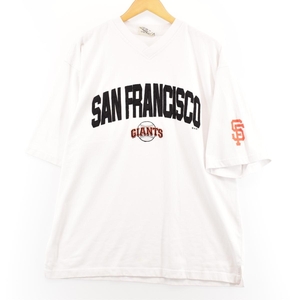 古着 リー Lee MLB SAN FRANCISCO GIANTS サンフランシスコジャイアンツ スポーツTシャツ メンズXL /eaa320728 【SS2309】