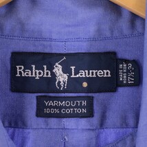 古着 ラルフローレン Ralph Lauren YARMOUTH 半袖 ボタンダウンシャツ メンズXXL /eaa337154 【SS2309】_画像3