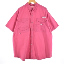 古着 コロンビア Columbia PFG 半袖 フィッシングシャツ メンズXL /eaa338595 【SS2309】_画像1