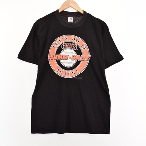 古着 80年代 LOGO7 MLB SAN FRANCISCO GIANTS スポーツプリントTシャツ USA製 メンズM ヴィンテージ /eaa330191 【SS2309】