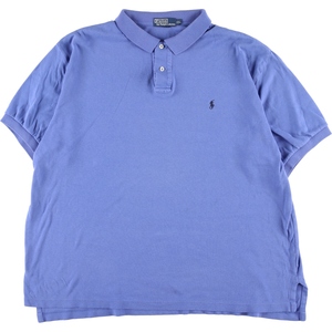 古着 ラルフローレン Ralph Lauren POLO by Ralph Lauren 半袖 ポロシャツ メンズXXXL /eaa339059 【SS2309】