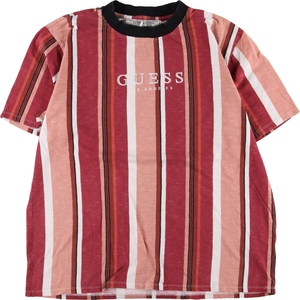 古着 ゲス Guess ORIGINALS 半袖 ロゴTシャツ メンズXL /eaa339771 【SS2309】