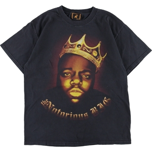 古着 BROOKLYN MINT NOTORIUS B.I.G. ノトーリアス ビッグ ラップTシャツ ラップT メンズM /eaa339567 【SS2309】