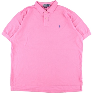 古着 ラルフローレン Ralph Lauren POLO by Ralph Lauren 半袖 ポロシャツ メンズXXL /eaa339941 【SS2309】