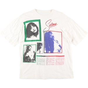 古着 90年代 SELENA セレーナ 追悼 バンドTシャツ バンT メンズL ヴィンテージ /evb000820 【SS2309】