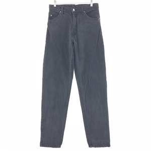 古着 90年代 Levi's 550 RELAXED FIT TAPERED LEG ブラックジーンズ テーパードデニムパンツ USA製 メンズw30 ヴィンテージ /taa000831