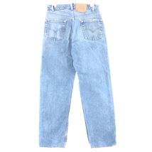 古着 90年代 リーバイス Levi's 550 RELAXED FIT テーパードジーンズ デニムパンツ USA製 メンズw31 ヴィンテージ /taa000682_画像2