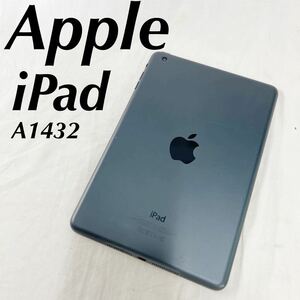 訳あり　iPad mini スペースグレイ Apple A1432 現状販売品　通電確認済みWiFi タブレット　電子機器　部品取り【OTMG-75】