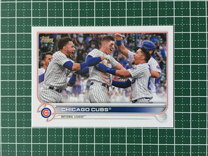 ★TOPPS MLB 2022 SERIES 2 #585 シュウィンデル／FRANK SCHWINDEL／WILLSON CONTRERAS［CHICAGO CUBS］ベースカード「BASE」★