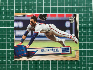 ★TOPPS MLB 2019 BIG LEAGUE #50 RONALD ACUNA JR.［ATLANTA BRAVES］ベースカード 19★