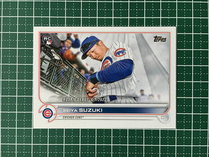 ★TOPPS MLB 2022 UPDATE #US259 鈴木誠也／SEIYA SUZUKI［CHICAGO CUBS］ベースカード「RD」ルーキー「RC」★