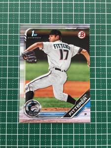 ★TOPPS MLB 2019 BOWMAN DRAFT #BD-68 EVAN FITTERER［MIAMI MARLINS］ベースカード 1st 19★