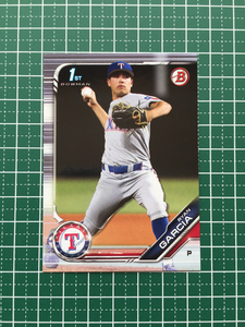 ★TOPPS MLB 2019 BOWMAN DRAFT #BD-148 RYAN GARCIA［TEXAS RANGERS］ベースカード 1st 19★