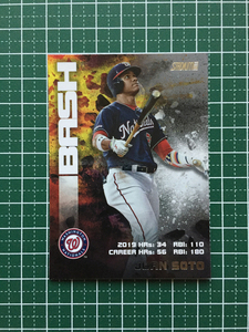 ★TOPPS MLB 2020 STADIUM CLUB #BAB-6 JUAN SOTO［WASHINGTON NATIONALS］インサートカード「BASH & BURN」20★