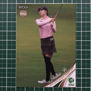 ★EPOCH 2020 JLPGA 日本女子プロゴルフ協会 オフィシャルトレーディングカード #66 常文恵 ルーキー RC エポック 20★の画像1