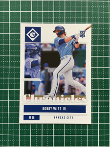 ★PANINI MLB 2022 CHRONICLES #26 BOBBY WITT JR.［KANSAS CITY ROYALS］ベースカード「CHRONICLES」ルーキー「RC」★