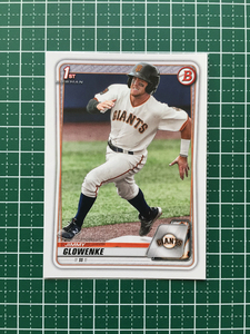 ★TOPPS MLB 2020 BOWMAN DRAFT #BD-35 JIMMY GLOWENKE［SAN FRANCISCO GIANTS］ベースカード 1st★