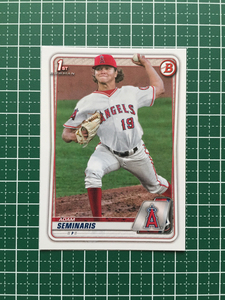 ★TOPPS MLB 2020 BOWMAN DRAFT #BD-163 ADAM SEMINARIS［LOS ANGELES ANGELS］ベースカード 1st★