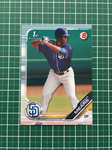 ★TOPPS MLB 2019 BOWMAN DRAFT #BD-180 JOSHUA MEARS［SAN DIEGO PADRES］ベースカード 1st 19★