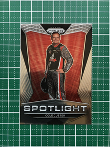 ★PANINI 2022 PRIZM RACING NASCAR #S-7 COLE CUSTER インサートカード「SPOTLIGHT」★