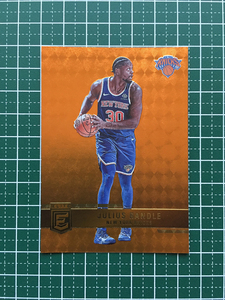 ★PANINI 2021-22 NBA DONRUSS ELITE #104 JULIUS RANDLE［NEW YORK KNICKS］ORANGE パラレル版★