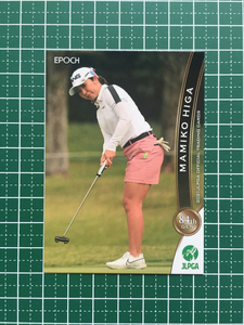 ★EPOCH 2021 JLPGA 日本女子プロゴルフ協会 オフィシャルトレーディングカード #24 比嘉真美子 エポック★