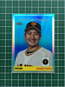 ★TOPPS CHROME NPB 2022 #58-6 菅野智之［読売ジャイアンツ／巨人］インサートカード「1958 TOPPS BASEBALL」★