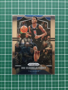 ★PANINI NBA 2019-20 PRIZM #122 SHAI GILGEOUS-ALEXANDER［OKLAHOMA CITY THUNDER］ベースカード 2020★