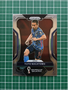 ★PANINI 2022 PRIZM WORLD CUP QATAR #132 長友佑都／YUTO NAGATOMO［JAPAN／日本］ベースカード「BASE」★