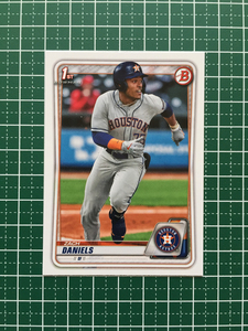 ★TOPPS MLB 2020 BOWMAN DRAFT #BD-133 ZACH DANIELS［HOUSTON ASTROS］ベースカード 1st★