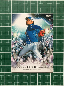 ★BBM 2022 プロ野球 1st バージョン #CG32 伊藤大海［北海道日本ハムファイターズ］レギュラーカード「CROSS GROTTO」★