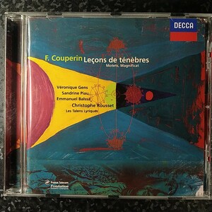 i（独盤）F.クープラン　ルソン・ド・テネブレ　ルセ、レ・タラン・リリク　Couperin Lecons de Tenebres Rousset