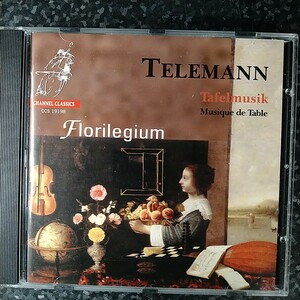 i【x80円】フロリレジウム　テレマン　ターフェルムジーク　Florilegium Telemann Tafelmusik