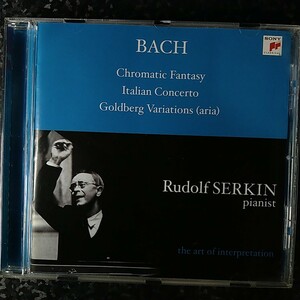 i（輸入盤）ルドルフ・ゼルキン　バッハ　イタリア協奏曲　カプリッチョ　ブランデンブルグ協奏曲第5番　Serkin Bach Italian Concerto