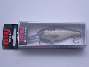 Rapala ラパラ シャッドラップ SR-7 SR7 SR07 ライブ リバーシャッド RSL ナチュラルカラー