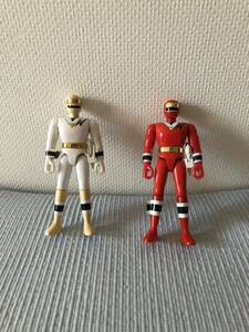 Super Alloy Ninja Sentai Kakuranger White &amp; Red Bandai