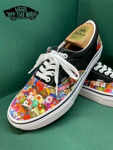 名機降臨！箱付/未使用品！定9350円！VANS×キム・ソンへコラボ【V95CF/ERA】高級ローカットスニーカー！フラワーデザイン！26.5cm/US8H