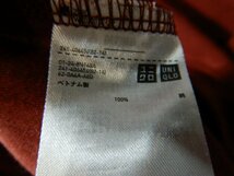 to6903　UNIQLO　ユニクロ　レディース　半袖　tシャツ　無地　デザイン　人気　送料格安_画像4