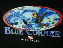 to6954　FRUIT OF THE LOOM　フルーツ　エルサルバドル製　半袖　tシャツ　PALAU　BLUE CONER　パラオ　ダイビング　デザイン　人気_画像7