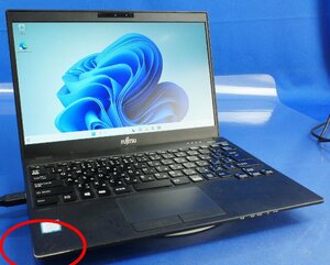 OS有AC有訳あり 13.3型 富士通 LIFEBOOK WU2/C3 FMVWC3U28L/Core i5-8265U/メモリ8GB/SSD256GB/Windows11 ノート fujitsu F091105H