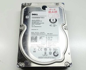 レターパックプラス DELL Seagate ST2000NM0023 2TB HDD 3.5インチ SAS デル データ消去 ハードディスク シーゲイト S092720